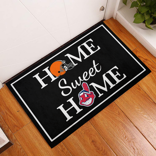 (New Design) Home Sweet Home - Cleveland GD And Cleveland BR - Anti Slip Indoor Doormat