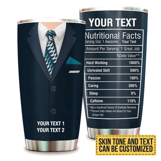 Personalized Job Title Aviation Tumbler