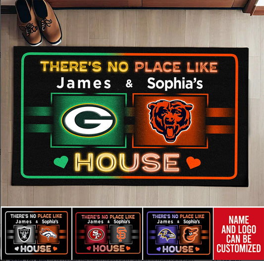 No Place Like Home -  Customized Doormat - Anti Slip Indoor Doormat V1 (clt)